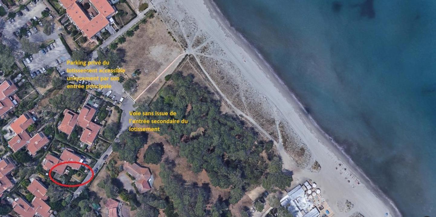 Mini Villa Jardin 50 M Plage Борго Экстерьер фото